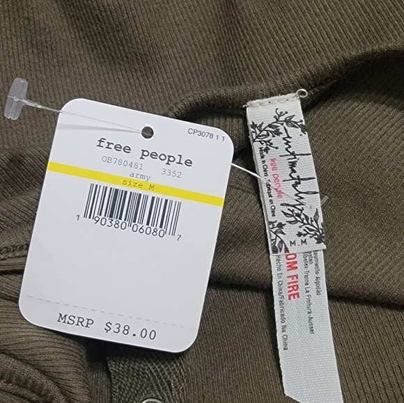 Free People Intimately Free Button-Down Ribbed Bodysuit - Picture 7 of 10